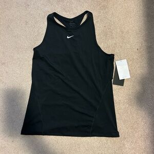 Nike Women's Racerback Workout Tank Top Black Size Medium